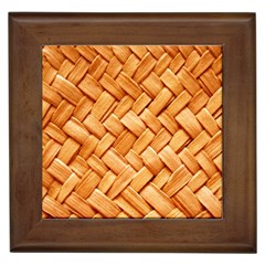 Woven Straw Framed Tiles by trendistuff