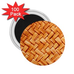 Woven Straw 2 25  Magnets (100 Pack)  by trendistuff