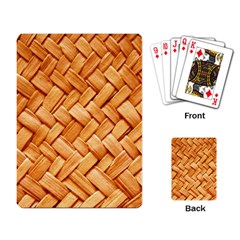 Woven Straw Playing Card by trendistuff