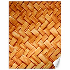 Woven Straw Canvas 12  X 16   by trendistuff