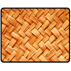 Woven Straw Fleece Blanket (medium)  by trendistuff