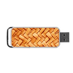 Woven Straw Portable Usb Flash (one Side) by trendistuff