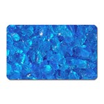 TURQUOISE GLASS Magnet (Rectangular)