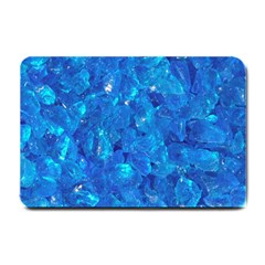 Turquoise Glass Small Doormat 