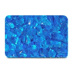 Turquoise Glass Plate Mats