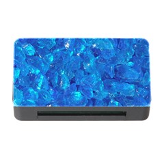 Turquoise Glass Memory Card Reader With Cf