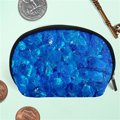 Turquoise Glass Accessory Pouches (large) 