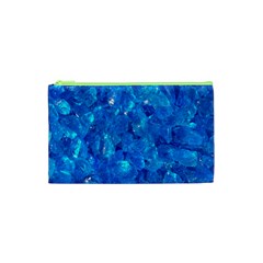 Turquoise Glass Cosmetic Bag (xs)