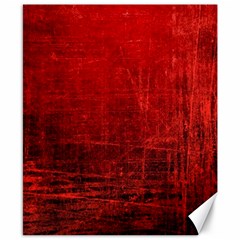 Shades Of Red Canvas 8  X 10 