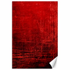 Shades Of Red Canvas 20  X 30   by trendistuff