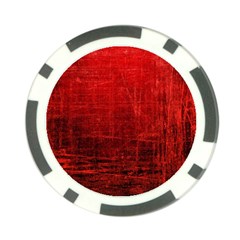 Shades Of Red Poker Chip Card Guards