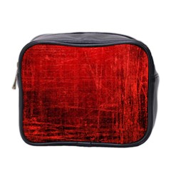 Shades Of Red Mini Toiletries Bag 2-side by trendistuff