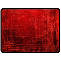 Shades Of Red Fleece Blanket (large) 