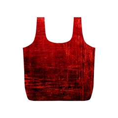 Shades Of Red Full Print Recycle Bags (s)  by trendistuff