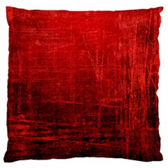 Shades Of Red Large Flano Cushion Cases (one Side) 