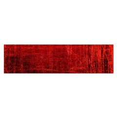 Shades Of Red Satin Scarf (oblong)