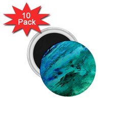 Shades Of Blue 1 75  Magnets (10 Pack)  by trendistuff