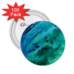 Shades Of Blue 2 25  Buttons (100 Pack) 