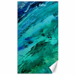 Shades Of Blue Canvas 40  X 72   by trendistuff