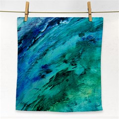 Shades Of Blue Face Towel