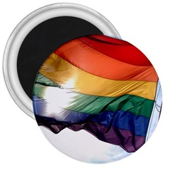 Pride Flag 3  Magnets by trendistuff