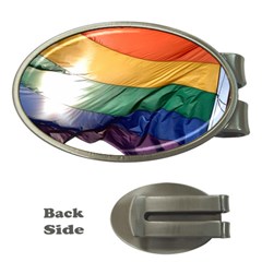 Pride Flag Money Clips (oval)  by trendistuff