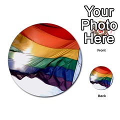 Pride Flag Multi-purpose Cards (round)  by trendistuff