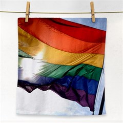 Pride Flag Face Towel by trendistuff