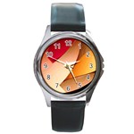 PRETTY ABSTRACT ART Round Metal Watches