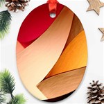 PRETTY ABSTRACT ART Ornament (Oval) 