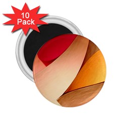 Pretty Abstract Art 2 25  Magnets (10 Pack)  by trendistuff