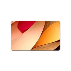 Pretty Abstract Art Magnet (name Card) by trendistuff