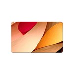 PRETTY ABSTRACT ART Magnet (Name Card)