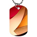 PRETTY ABSTRACT ART Dog Tag (Two Sides)