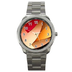 Pretty Abstract Art Sport Metal Watches