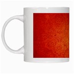 ORANGE DOT ART White Mugs