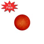 ORANGE DOT ART 1  Mini Magnet (10 pack) 