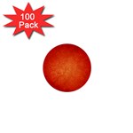 ORANGE DOT ART 1  Mini Buttons (100 pack) 