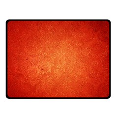 Orange Dot Art Fleece Blanket (small) by trendistuff