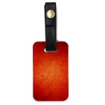 ORANGE DOT ART Luggage Tags (One Side) 