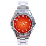 ORANGE DOT ART Stainless Steel Men s Watch