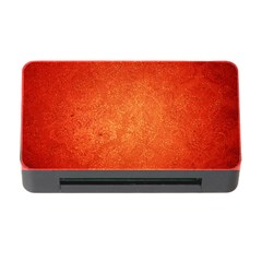 Orange Dot Art Memory Card Reader With Cf by trendistuff