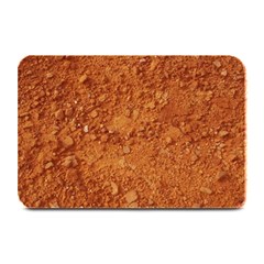 Orange Clay Dirt Plate Mats by trendistuff