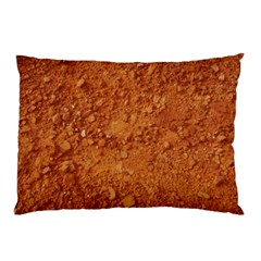 Orange Clay Dirt Pillow Cases by trendistuff