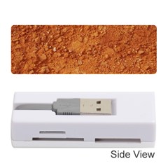 Orange Clay Dirt Memory Card Reader (stick)  by trendistuff