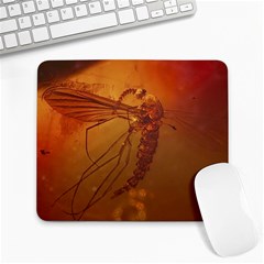 MOSQUITO IN AMBER Large Mousepads