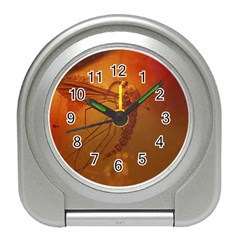 MOSQUITO IN AMBER Travel Alarm Clocks