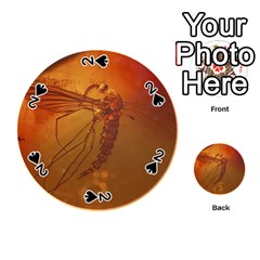 MOSQUITO IN AMBER Playing Cards 54 (Round) 