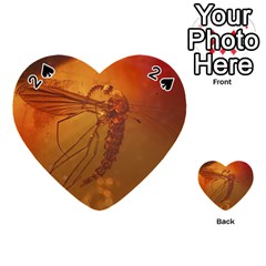 MOSQUITO IN AMBER Playing Cards 54 (Heart) 