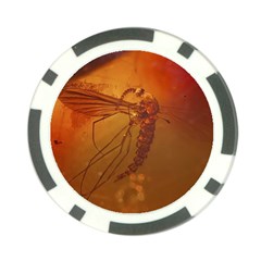 MOSQUITO IN AMBER Poker Chip Card Guards